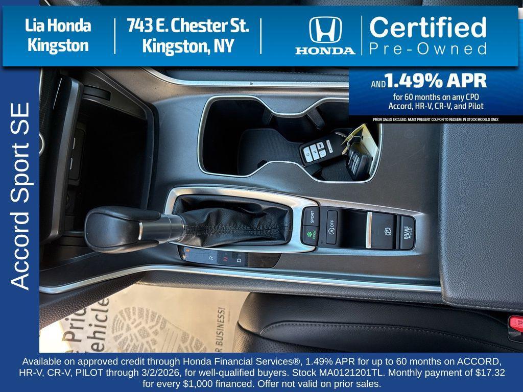 used 2021 Honda Accord car, priced at $24,364