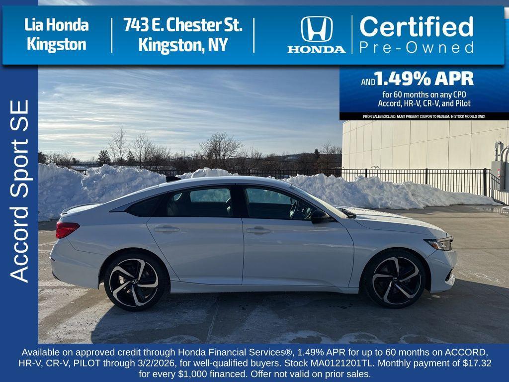 used 2021 Honda Accord car, priced at $24,364