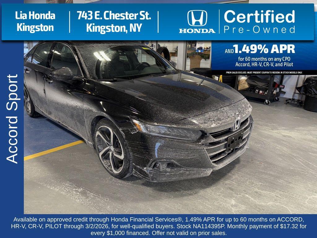 used 2022 Honda Accord car, priced at $26,900