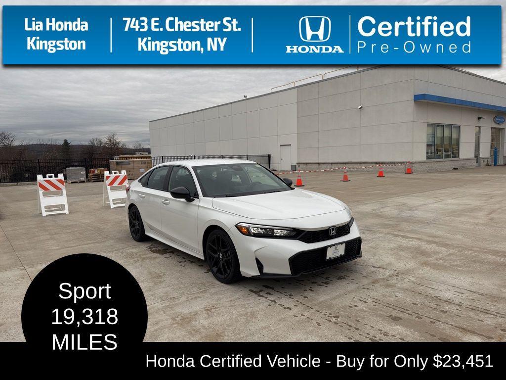 used 2025 Honda Civic car, priced at $23,451