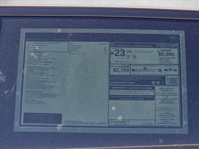 new 2026 Land Rover Range Rover Velar car, priced at $66,540