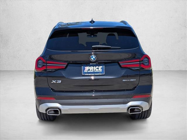 used 2023 BMW X3 car, priced at $33,699