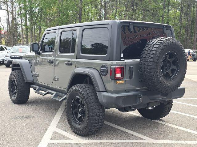 used 2020 Jeep Wrangler Unlimited car, priced at $29,953
