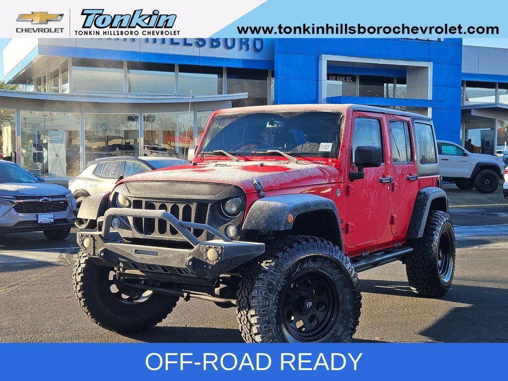 used 2017 Jeep Wrangler Unlimited car, priced at $22,292
