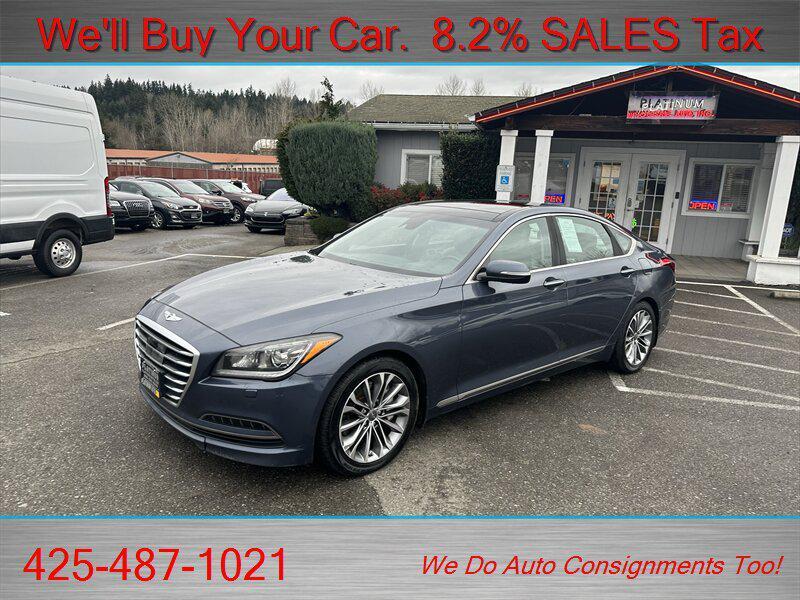 used 2015 Hyundai Genesis car, priced at $9,498