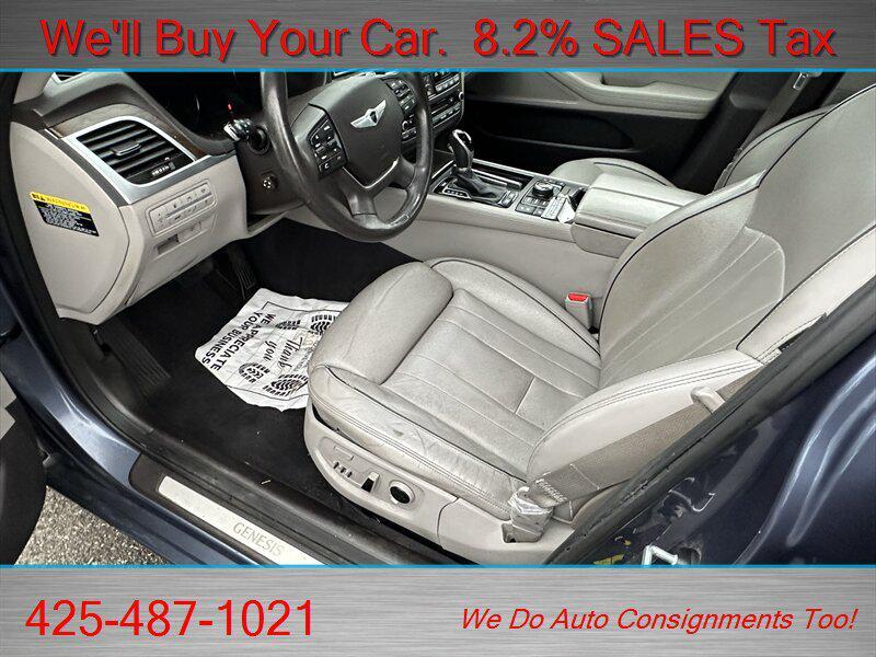 used 2015 Hyundai Genesis car, priced at $9,498