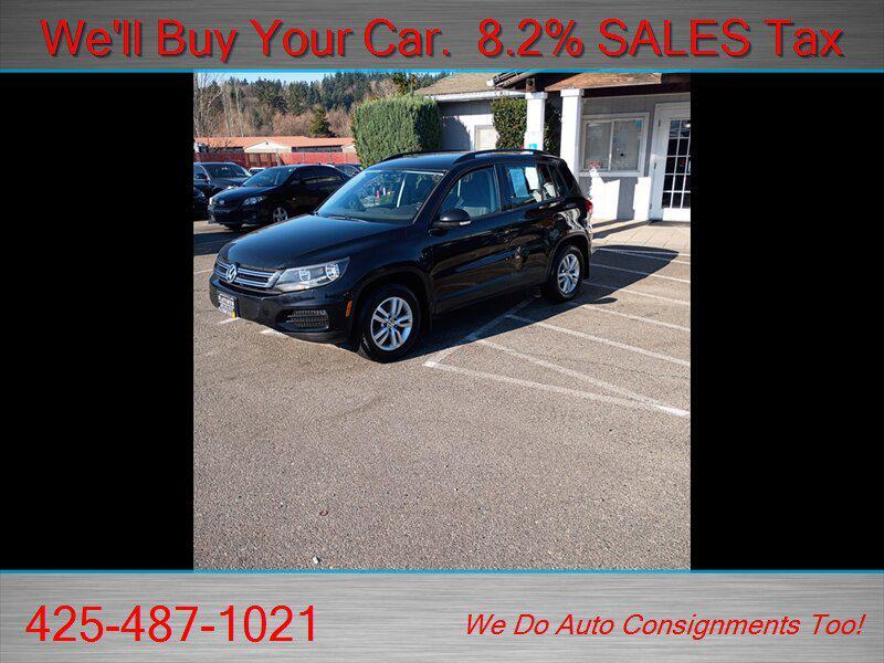 used 2017 Volkswagen Tiguan car, priced at $8,998