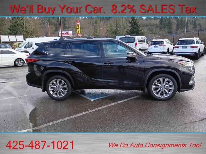 used 2022 Toyota Highlander car, priced at $39,998