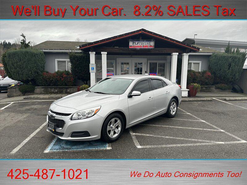 used 2016 Chevrolet Malibu Limited car, priced at $6,898