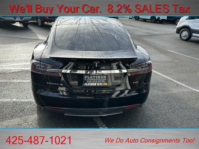 used 2014 Tesla Model S car, priced at $15,998