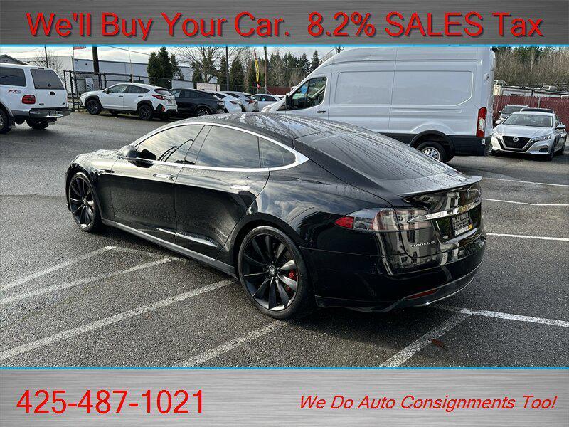used 2014 Tesla Model S car, priced at $15,998