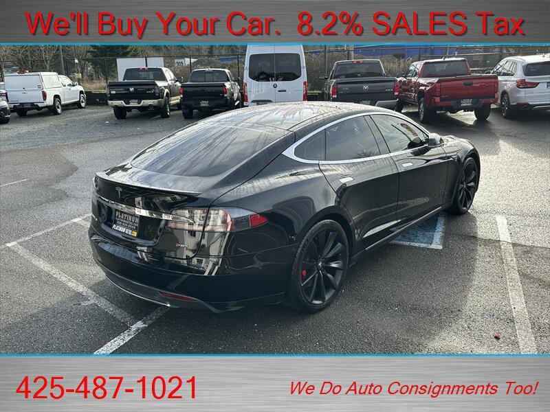 used 2014 Tesla Model S car, priced at $15,998