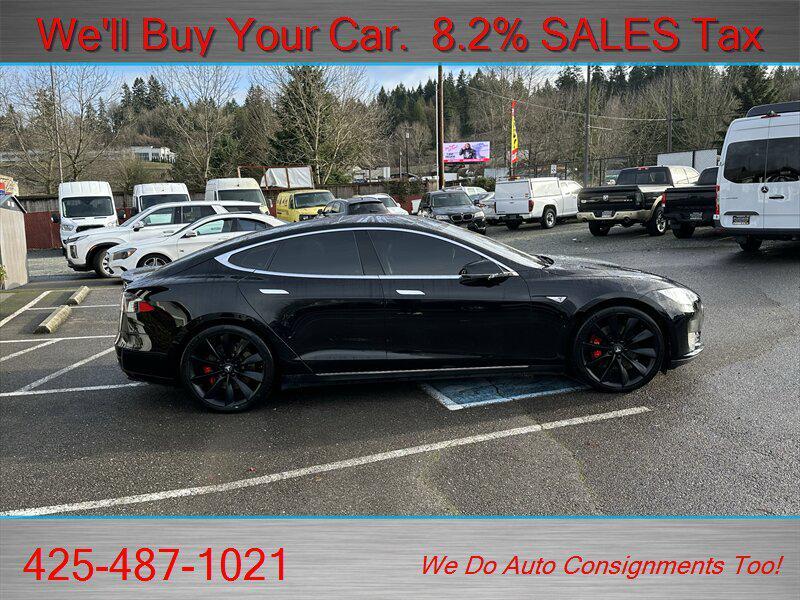 used 2014 Tesla Model S car, priced at $15,998