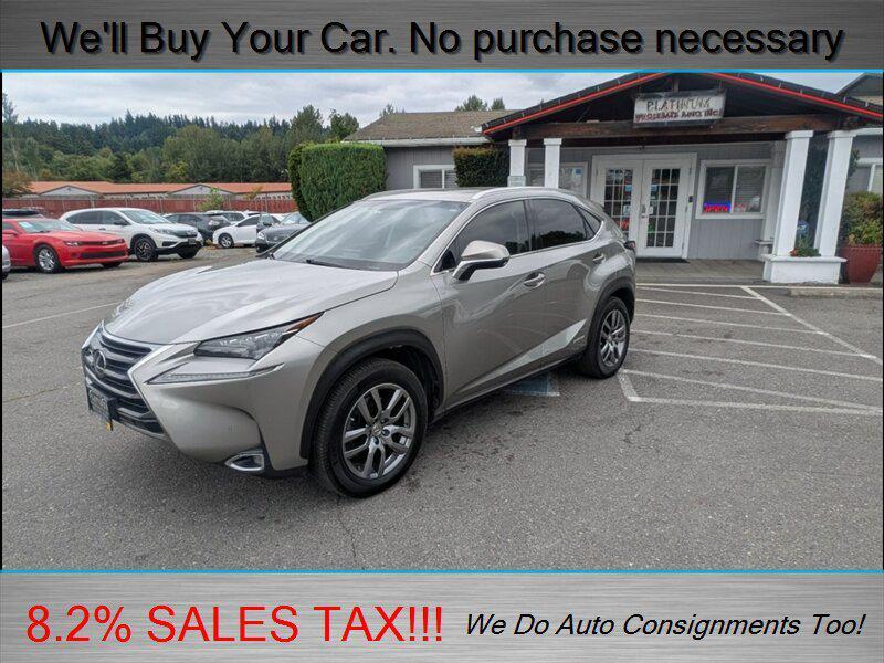 used 2015 Lexus NX 300h car, priced at $17,998