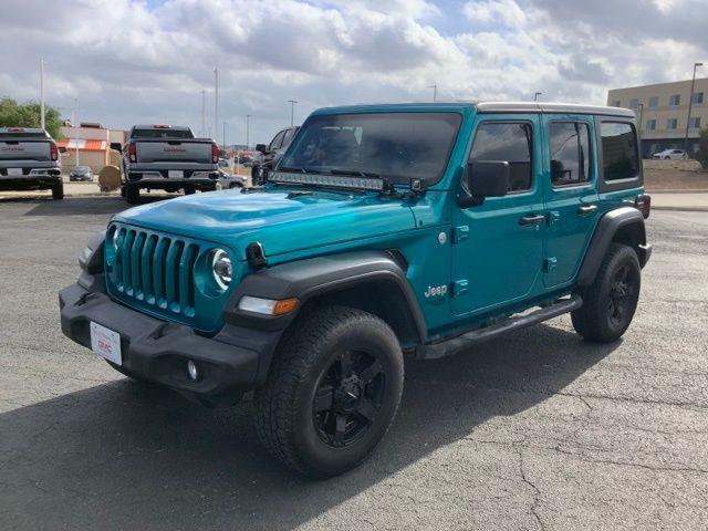 used 2020 Jeep Wrangler Unlimited car, priced at $24,990
