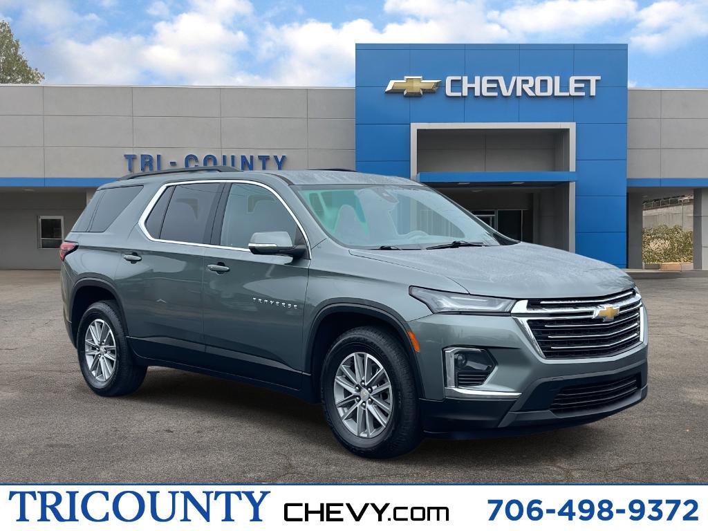 used 2022 Chevrolet Traverse car, priced at $25,192