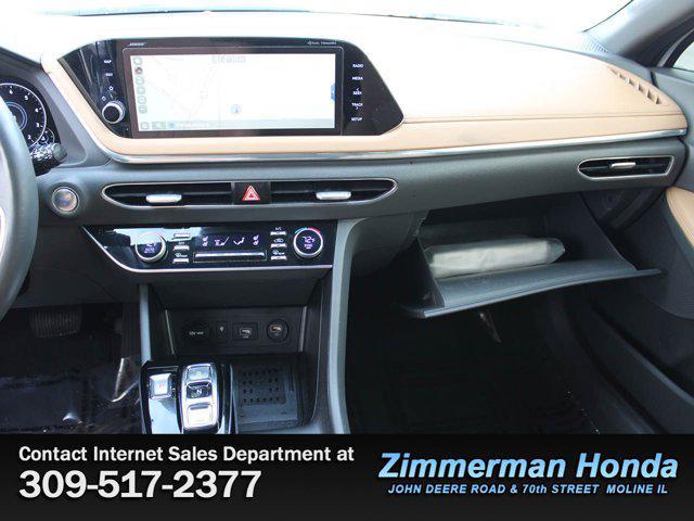 used 2021 Hyundai Sonata car, priced at $20,995