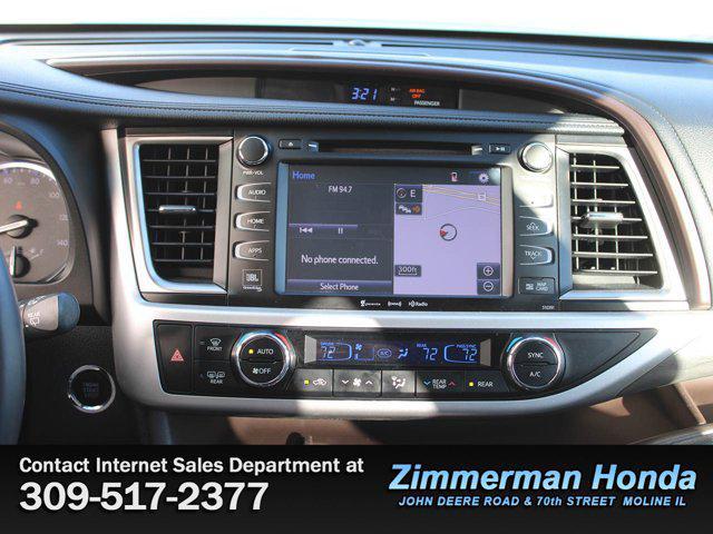 used 2019 Toyota Highlander car, priced at $19,995