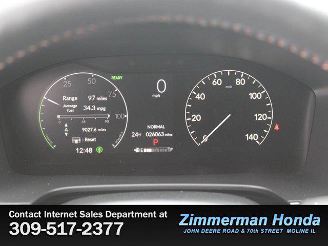 used 2025 Honda CR-V Hybrid car, priced at $35,491