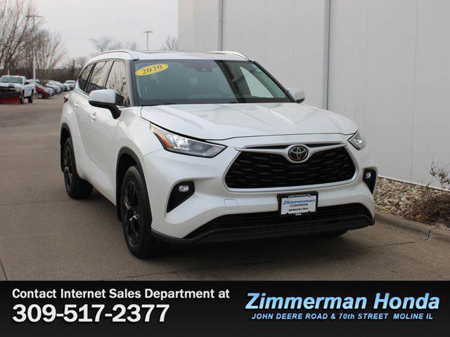 used 2020 Toyota Highlander car, priced at $25,891
