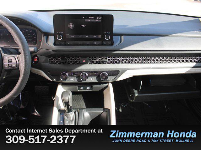 used 2025 Honda Accord car, priced at $26,991
