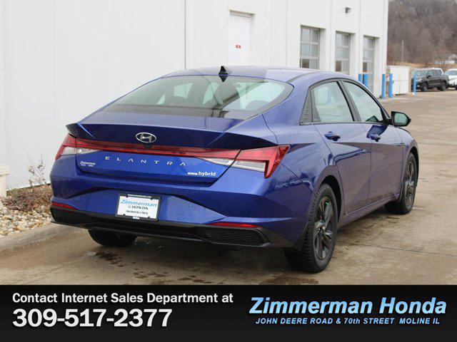 used 2022 Hyundai ELANTRA HEV car, priced at $17,592