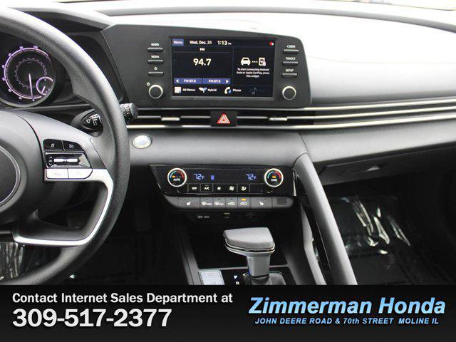 used 2022 Hyundai ELANTRA HEV car, priced at $17,592