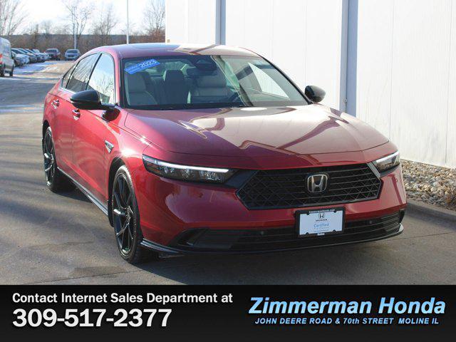 used 2023 Honda Accord Hybrid car, priced at $29,391