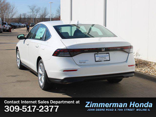 new 2026 Honda Accord car, priced at $30,045
