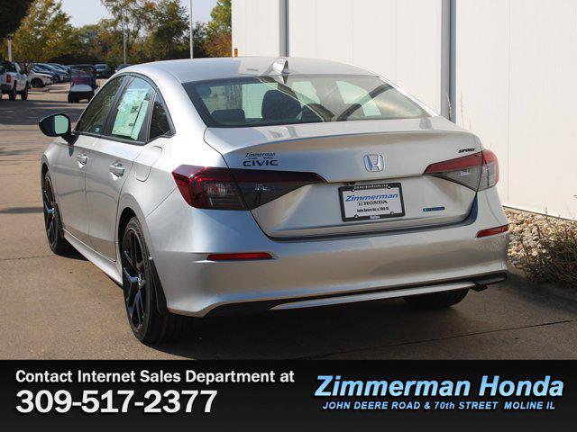 new 2026 Honda Civic Hybrid car, priced at $30,490