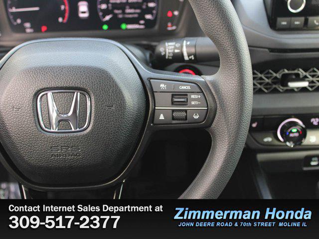 used 2025 Honda Accord car, priced at $27,992