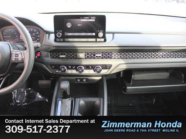 used 2025 Honda Accord car, priced at $27,992