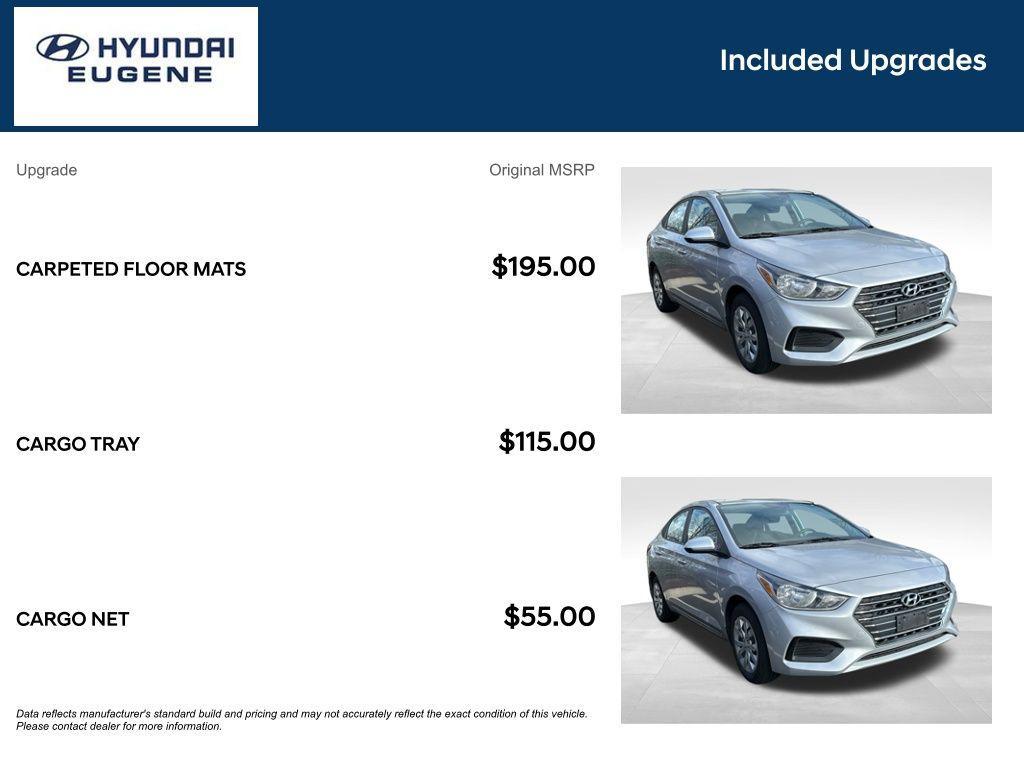used 2022 Hyundai Accent car, priced at $15,687