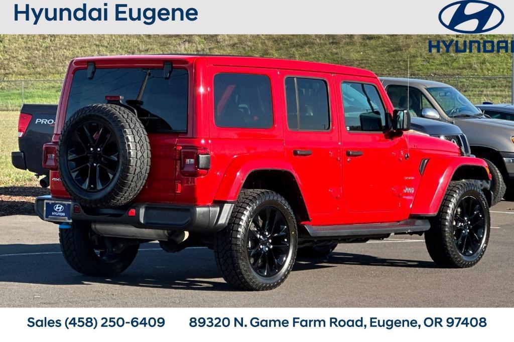 used 2022 Jeep Wrangler Unlimited 4xe car, priced at $25,998