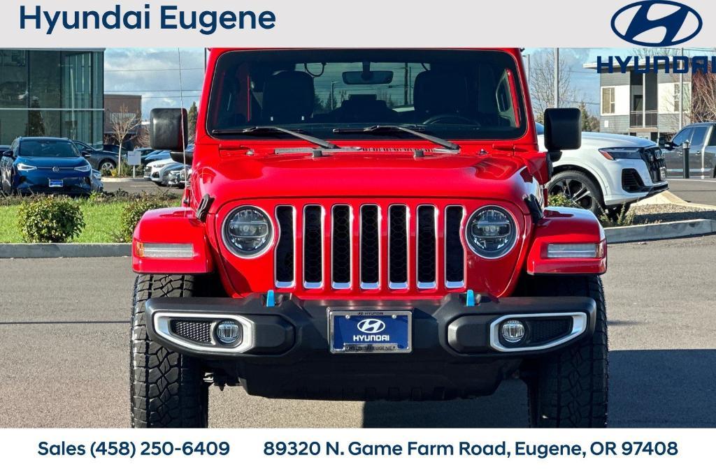 used 2022 Jeep Wrangler Unlimited 4xe car, priced at $25,998