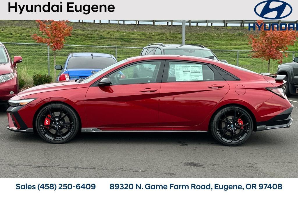 new 2025 Hyundai ELANTRA N car, priced at $32,935