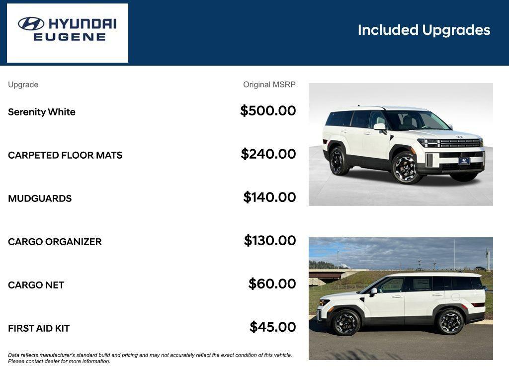 new 2026 Hyundai Santa Fe car, priced at $34,538