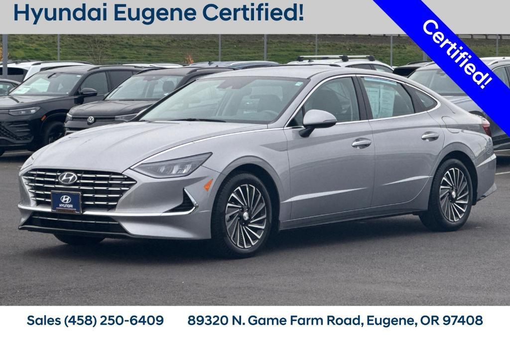used 2023 Hyundai Sonata Hybrid car, priced at $22,883