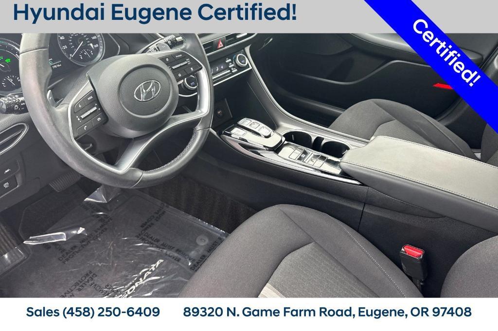 used 2023 Hyundai Sonata Hybrid car, priced at $22,883