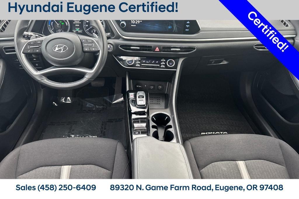 used 2023 Hyundai Sonata Hybrid car, priced at $22,883