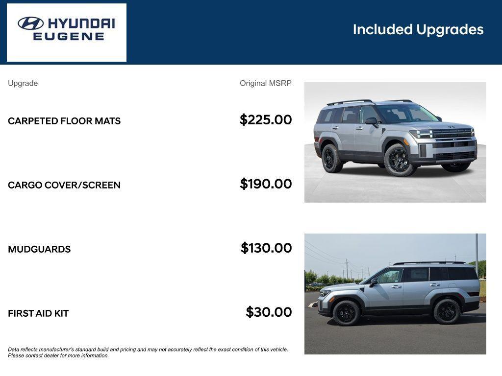 new 2025 Hyundai Santa Fe car, priced at $35,510