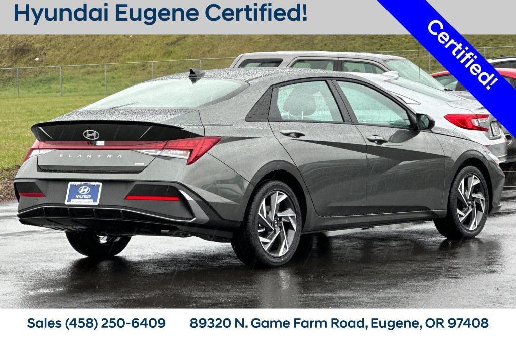 used 2025 Hyundai ELANTRA HEV car, priced at $24,999