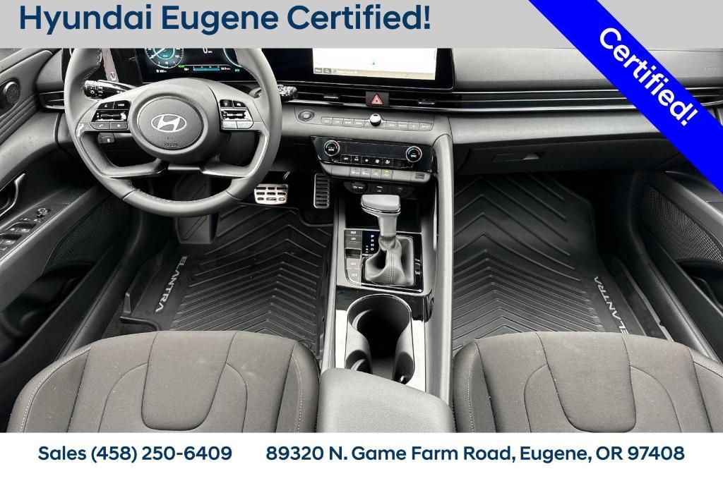 used 2025 Hyundai ELANTRA HEV car, priced at $24,999