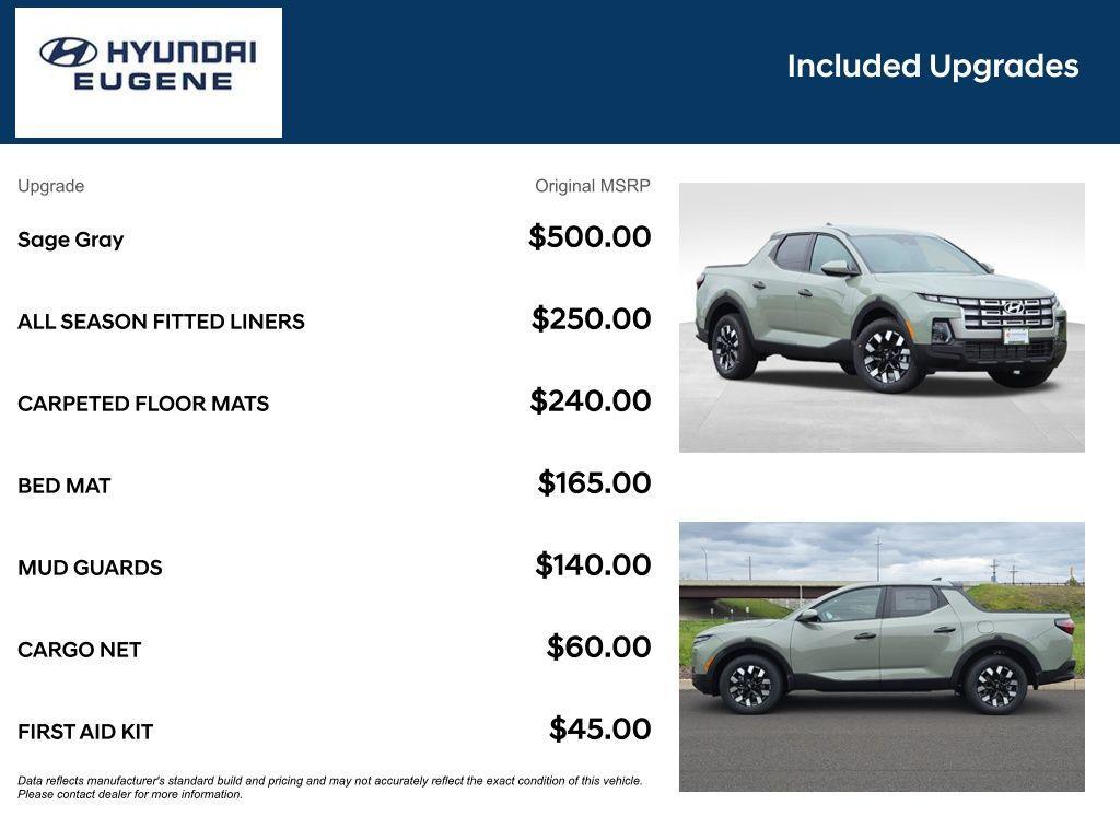 new 2026 Hyundai SANTA CRUZ car, priced at $31,652