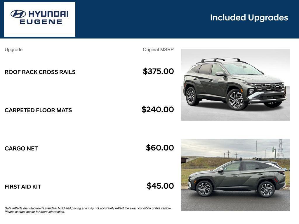 new 2026 Hyundai TUCSON Hybrid car, priced at $39,657