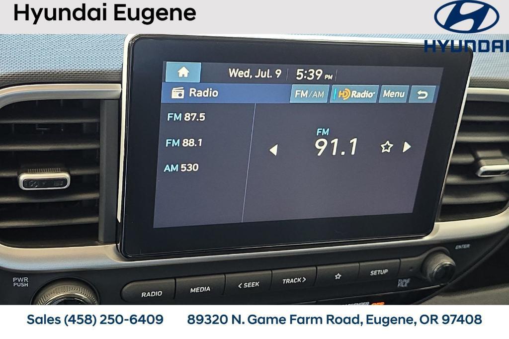new 2025 Hyundai Venue car, priced at $23,978