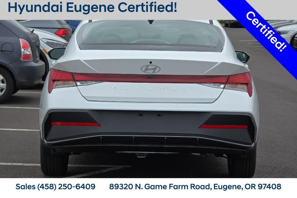 used 2025 Hyundai Elantra car, priced at $20,229