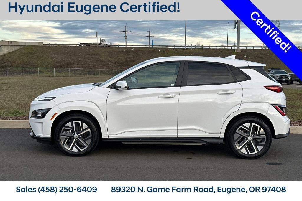 used 2023 Hyundai Kona EV car, priced at $19,000