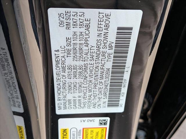 new 2026 Honda CR-V car, priced at $33,042