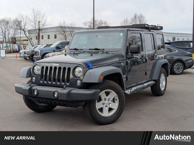 used 2018 Jeep Wrangler JK Unlimited car, priced at $17,787